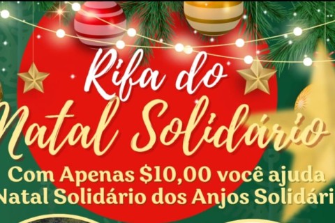🎄 Participe da Rifa do Natal Solidário! 🎄